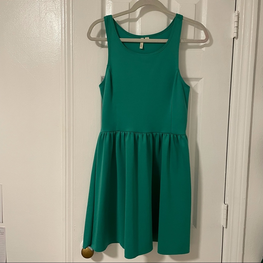 Green Frenchi Dress